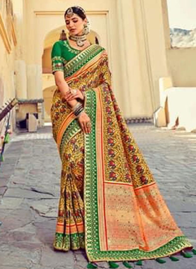 Raj Gharana 2 Ethnic Wear Patola Silk Wholesale Saree Collection 